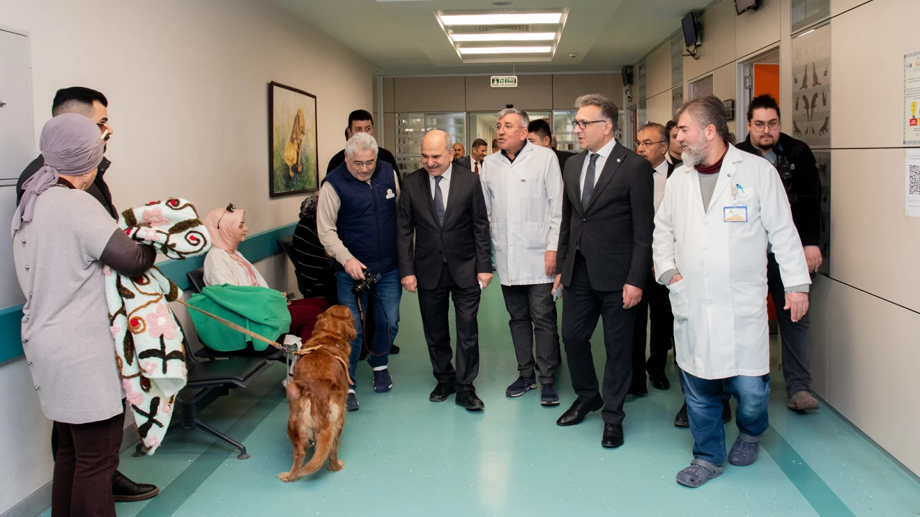 SÜ Küçük Hayvan Hastanesinde MR ve tomografi cihazları hizmete girdi